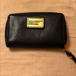 Marc by Marc jacobs black wristlet wallet